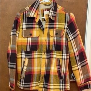 Men’s plaid shirt-jacket